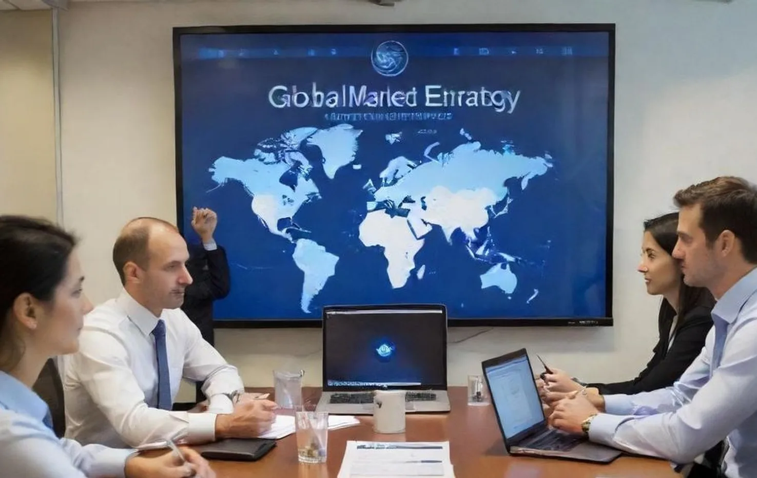 international business strategy meeting